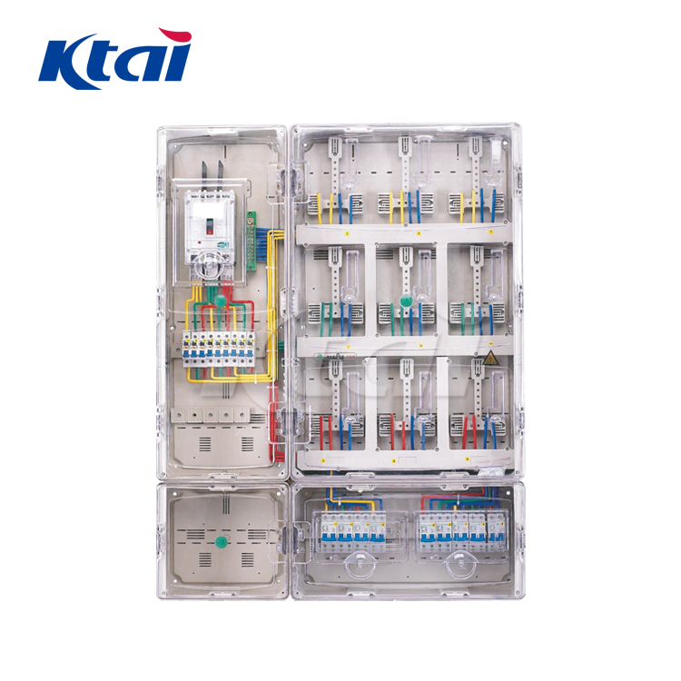 KT-D903K   單相九位插卡式電表箱